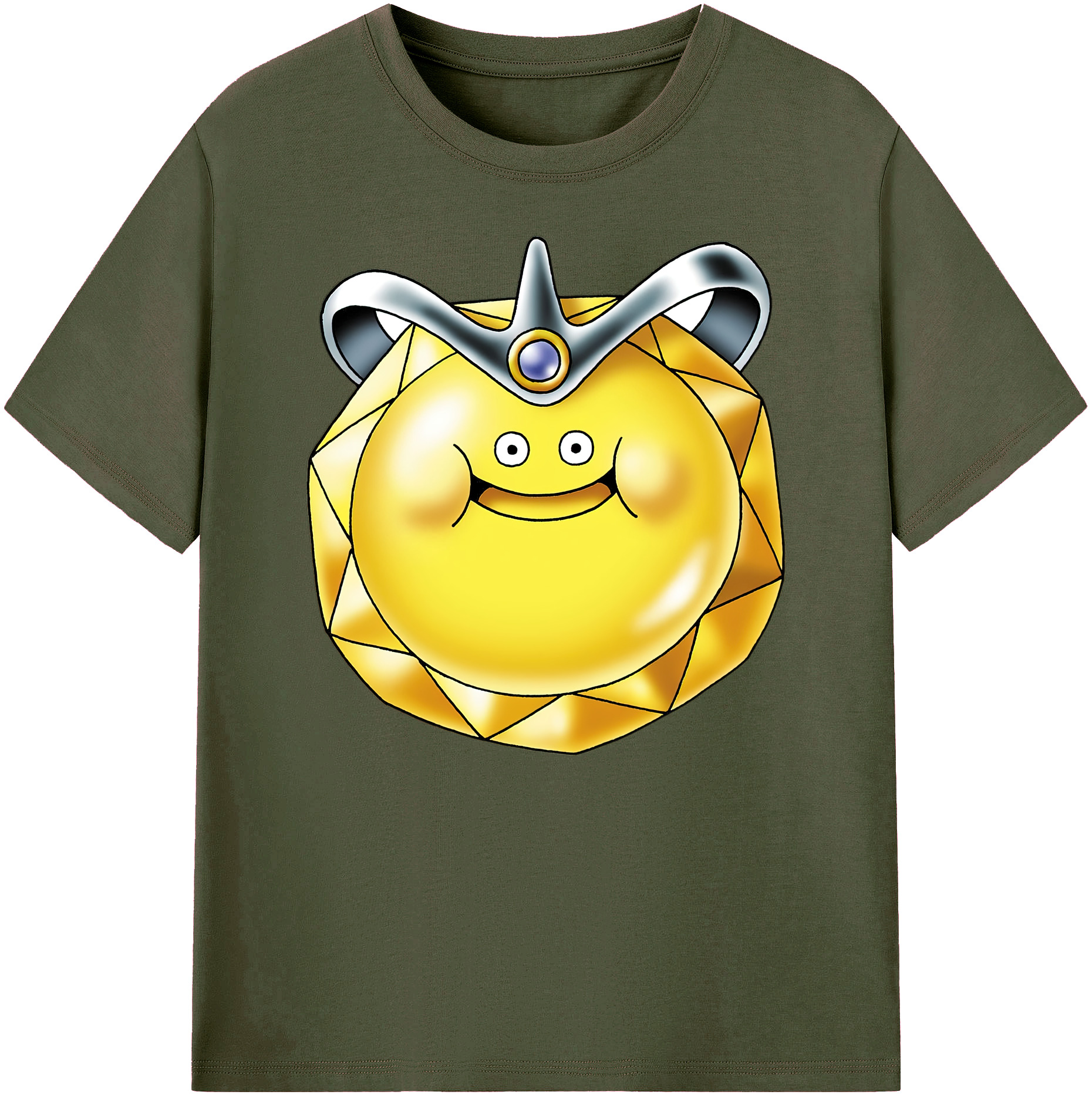 （画像用） ドラゴンクエスト Doragon Kuesuto Dragon Quest 綿100％ メンズ半袖Tシャツ｜肌触りやわらか＆通気性